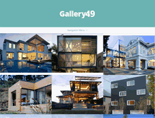 Tablet Screenshot of gallery-49.com